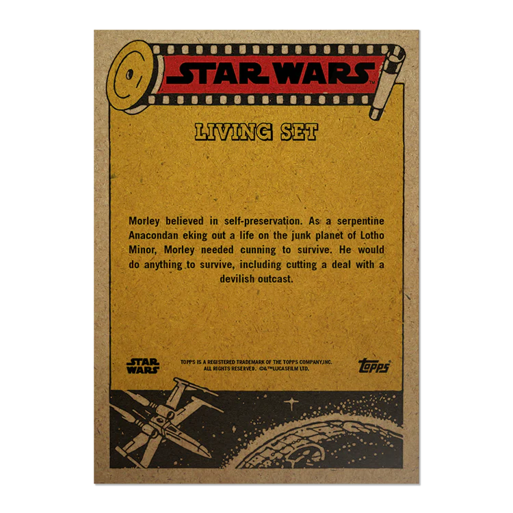 Topps UK - SW Living Set Card #412 - Morley