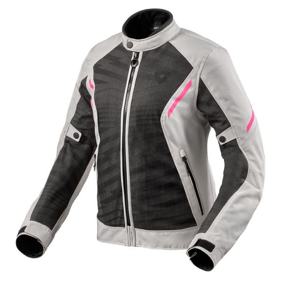 Motorcycle jacket Rev it torque 2 h2o woman - black / grayRef: RI1228