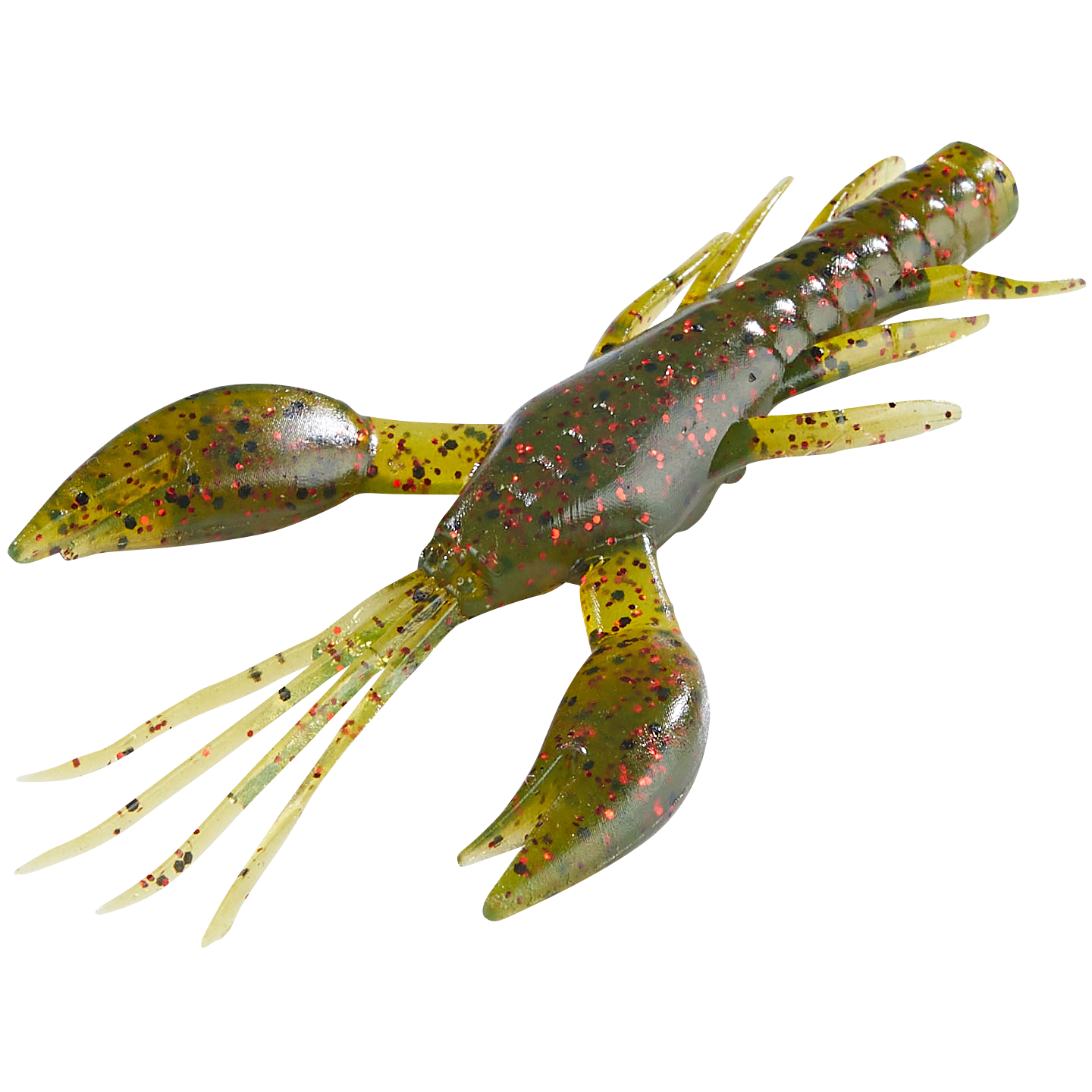 Shirasu Softlure Scary Crab (Watermelon\/Red Flake)