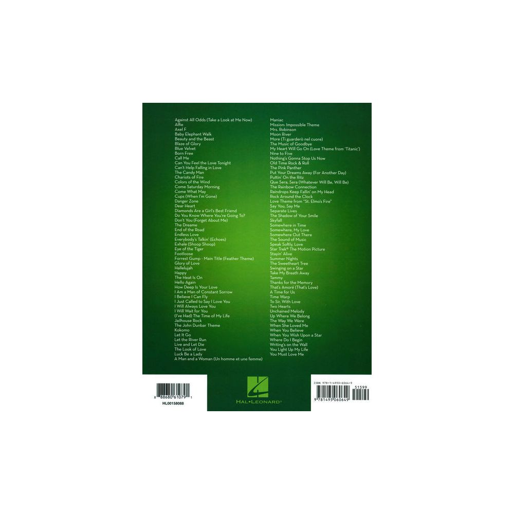 Hal Leonard 101 Movie Hits for Clarinet – Thomann Ireland