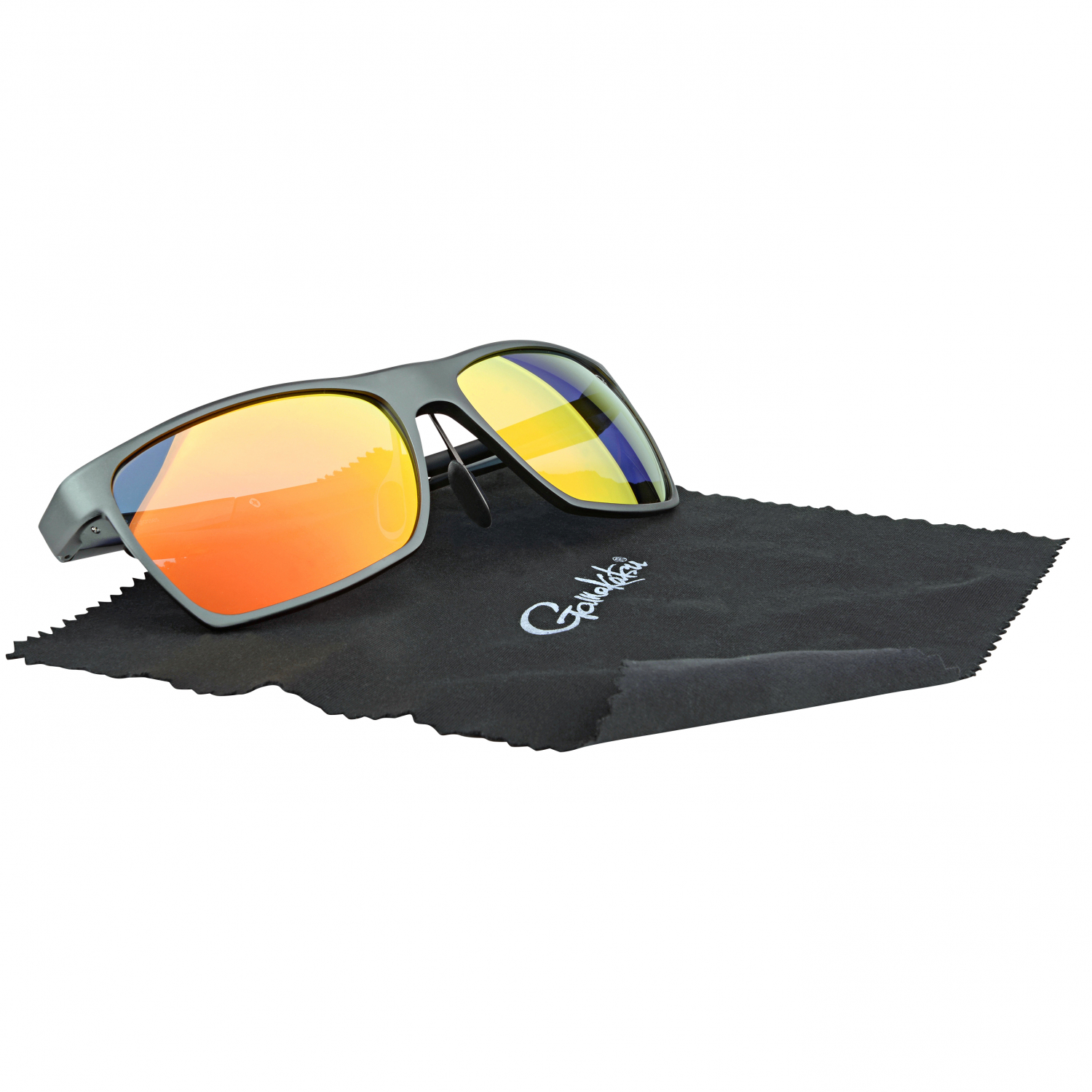 Gamakatsu G-Glasses Aluminium (Grey \/ Red Mirror)