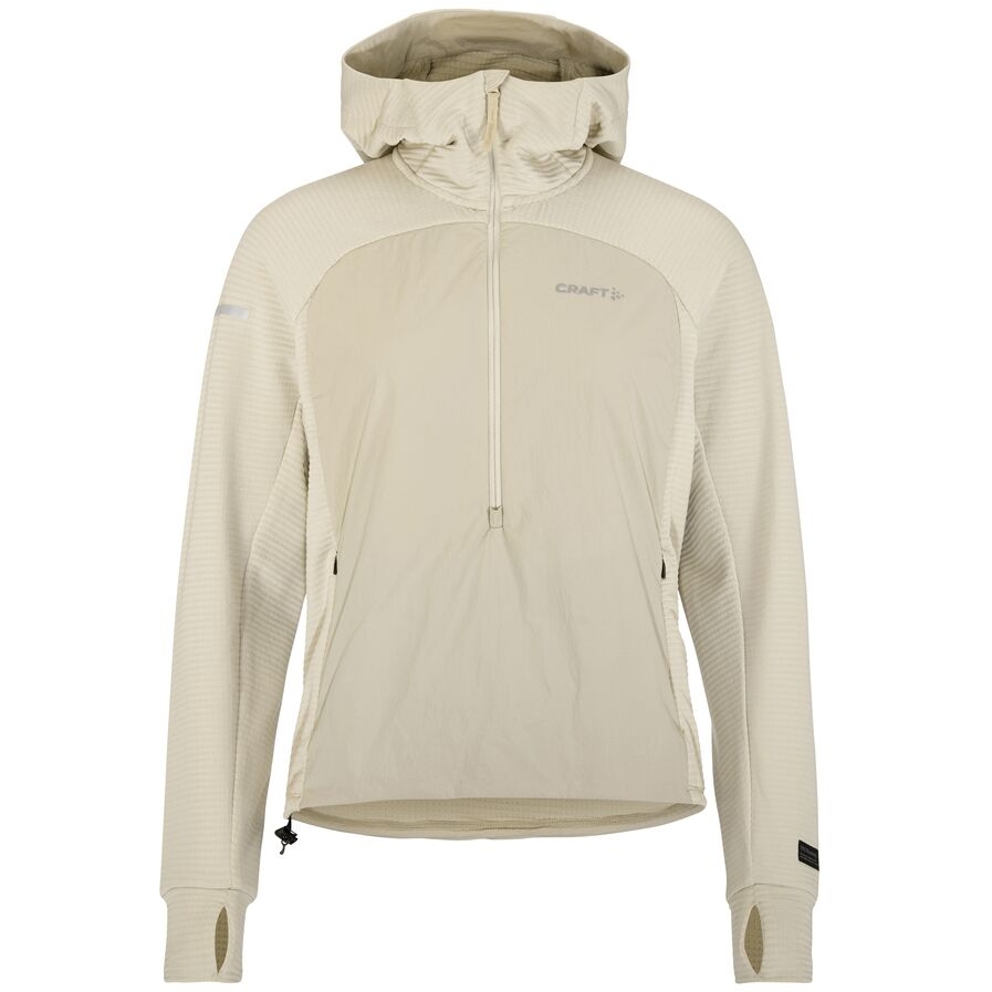 CRAFT SubZ Light Hood Sweater Women - Plaster