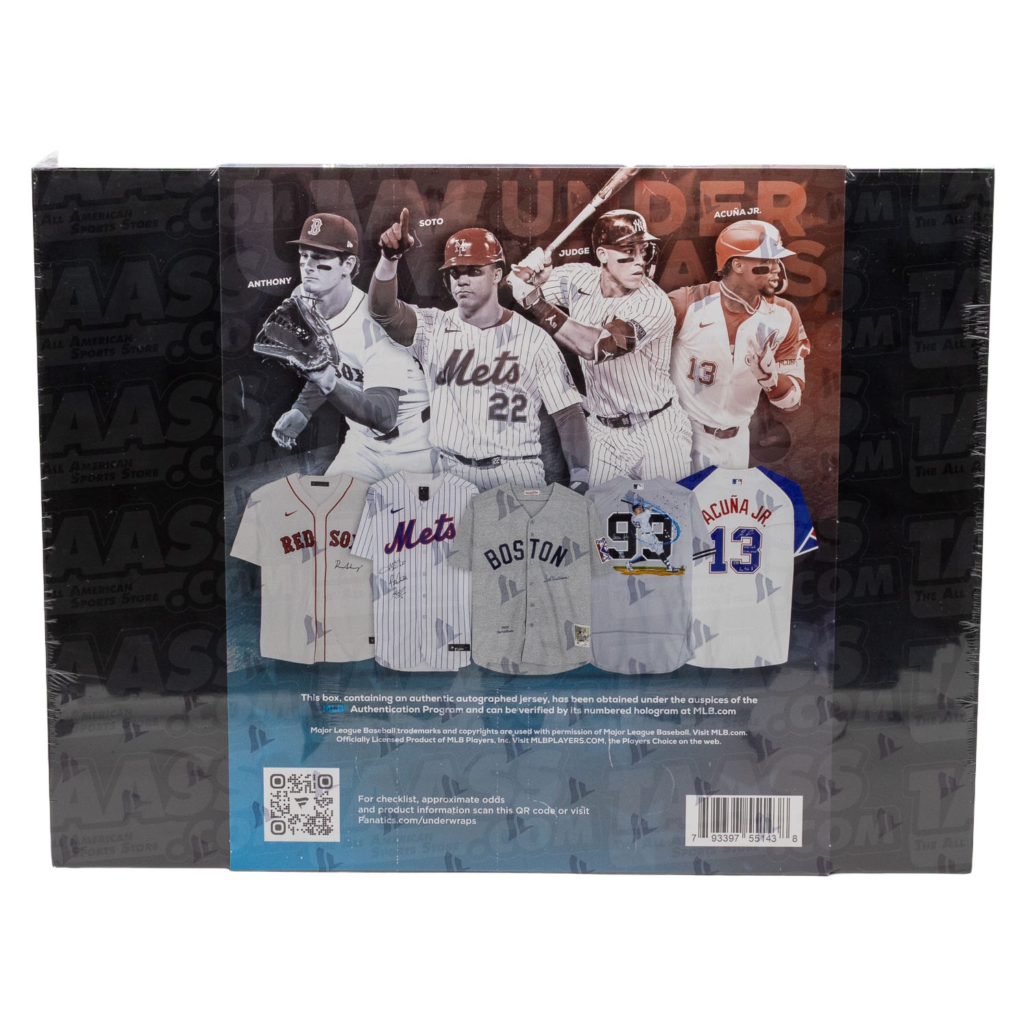 2025 Fanatics Under Wraps MLB Autographed Baseball Jersey Box Vol. 2