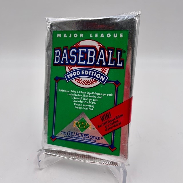 1990 Upper Deck Series 1 Baseball Vintage MLB Pack