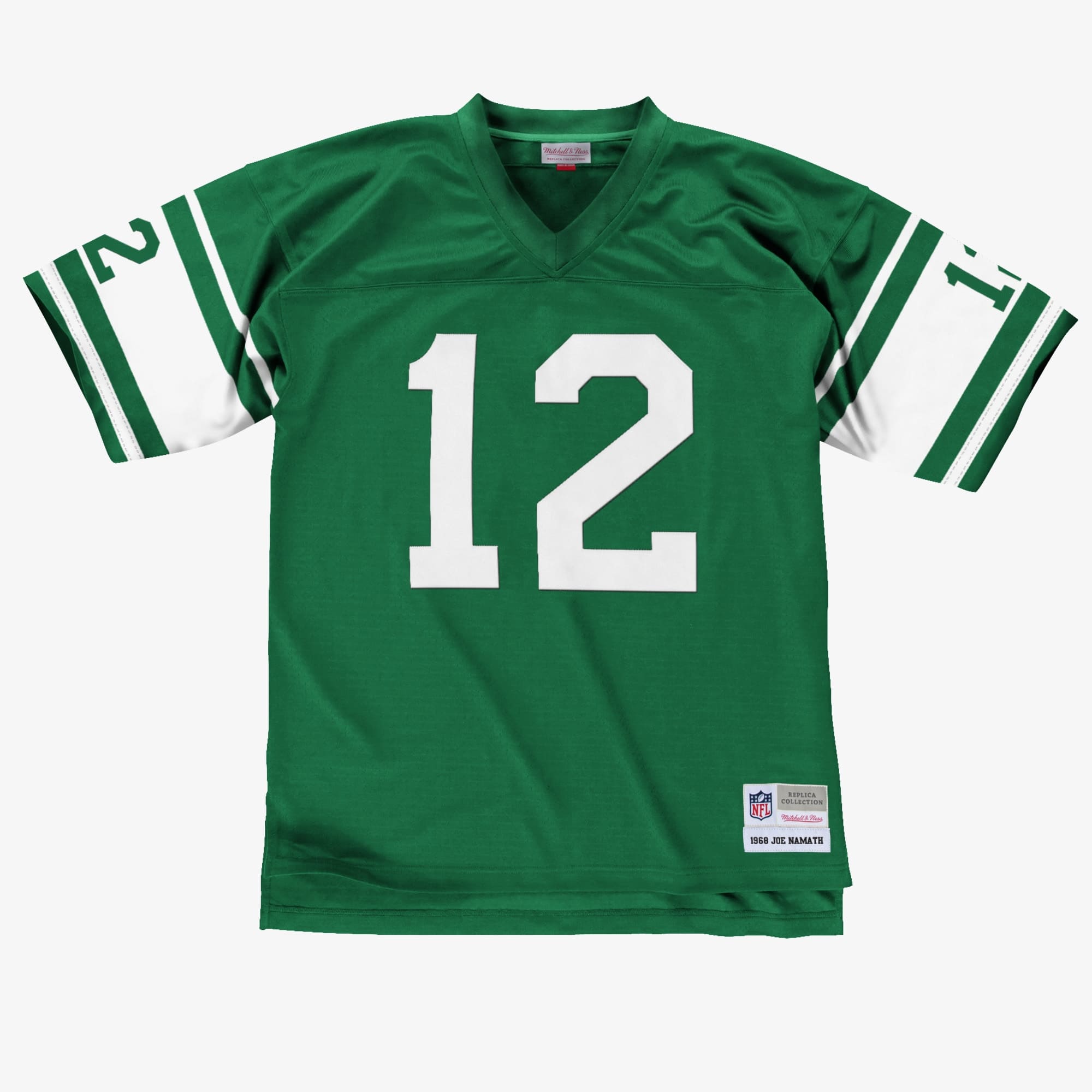 Joe Namath #12 New York Jets Mitchell & Ness Thowback NFL Jersey Green