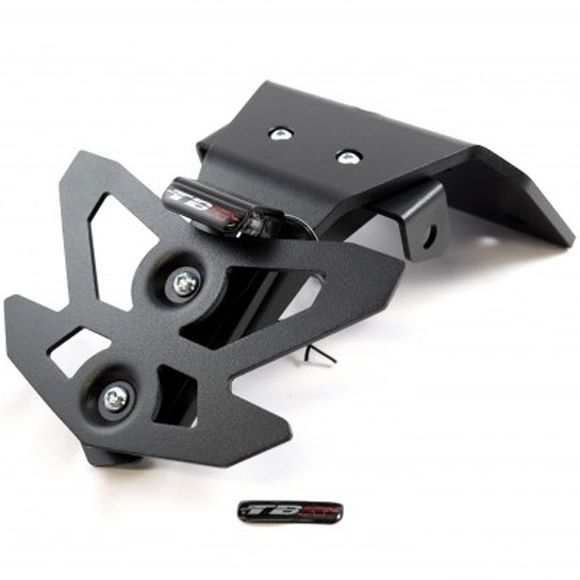 Top Block License Plate Mount BLACK GSR 750 - BlackRef: tb0259 / spes31