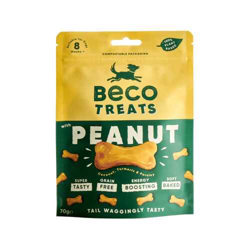 Beco Treats - Peanut with Coconut & Turmeric - 70 g