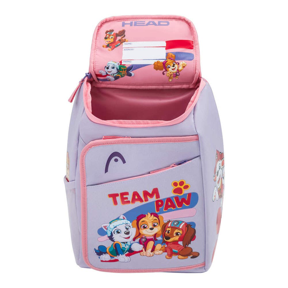 BACKPACK HEAD PAW PATROL LILA JUNIOR