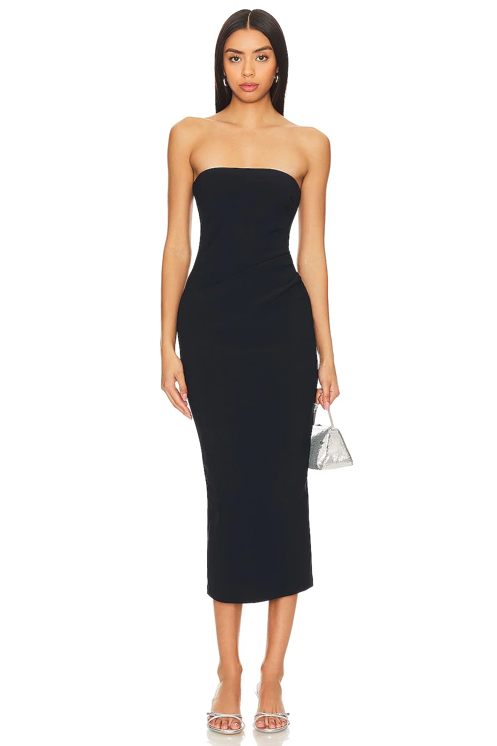Karina Strapless Midi Dress