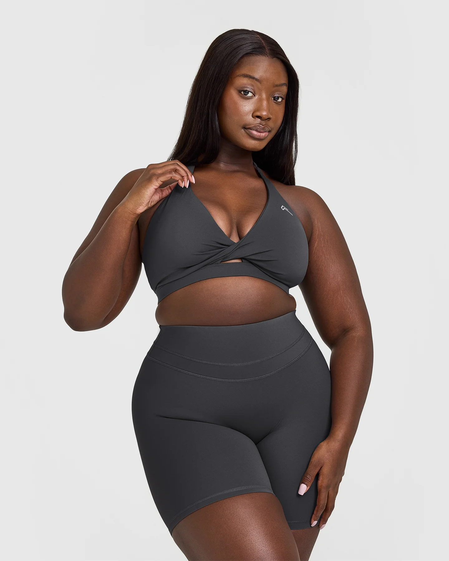 UnifiedMove™ Twist Sports Bra | Coal