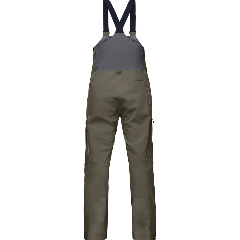 Norrona tamok Gore-Tex Performance Shell Bib Pants Men - Beluga