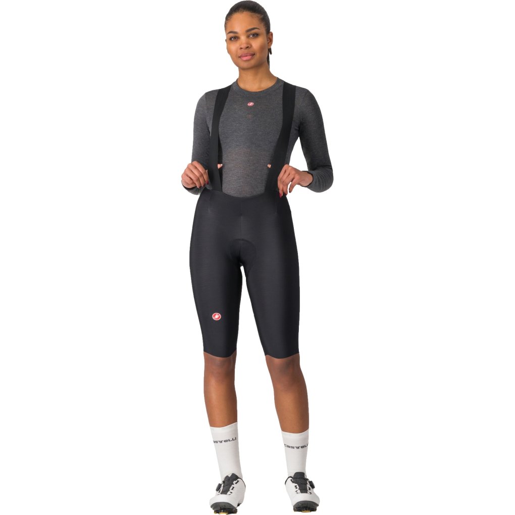Castelli Omloop Thermal DT Bibshorts Women - black 010
