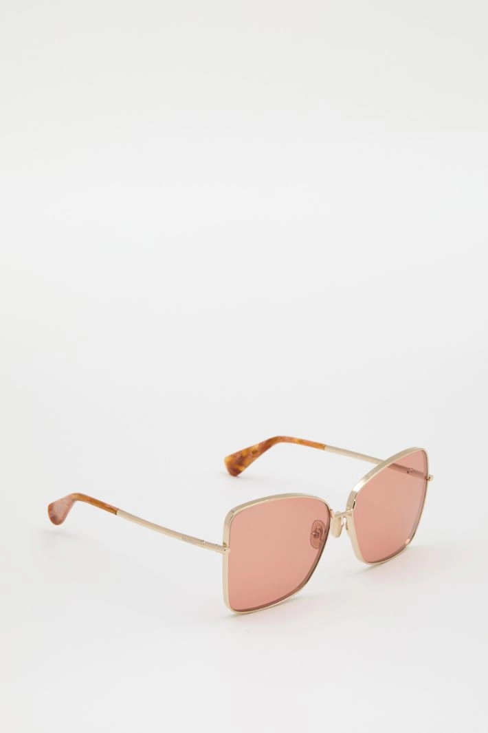 Metal butterfly sunglasses - PINK