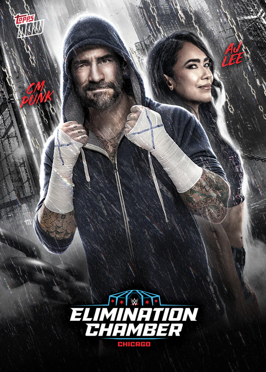 Elimination Chamber - 2026 WWE Topps NOW® - Card EC26 - PR: 2068