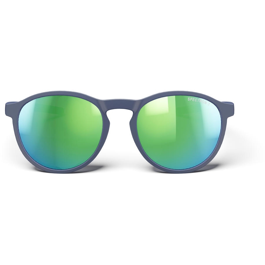 Julbo Joliet Sunglasses Kids - Matt Blue - Green Flash Spectron 3