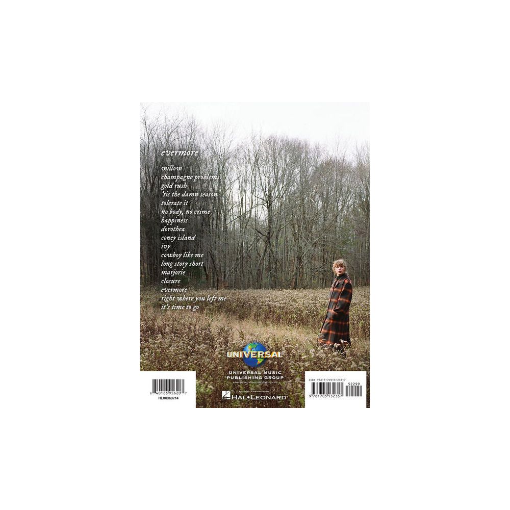 Hal Leonard Taylor Swift Evermore – Thomann Ireland