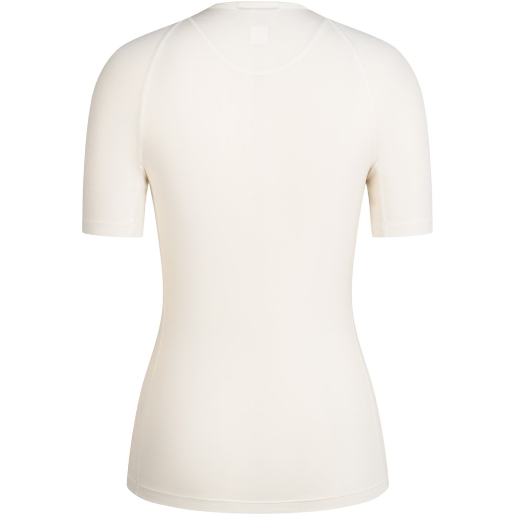 Rapha Merino Short Sleeve Baselayer Women - cream/white WBL01XX