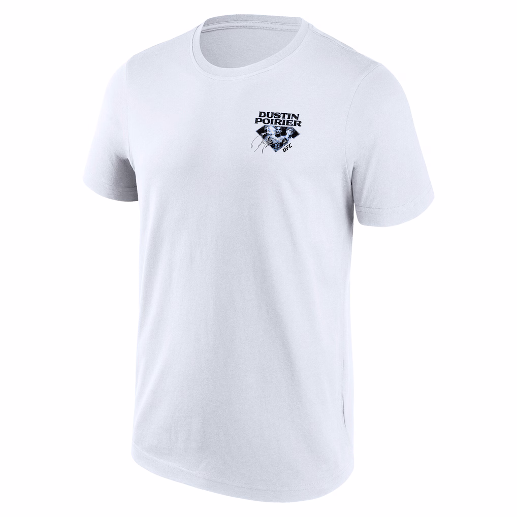UFC Dustin Poirier Last Dance T-Shirt - White - Mens