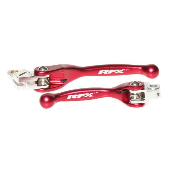 RFX FOLDABLE Brake and Clutch Levers - RedRef: RFX0139