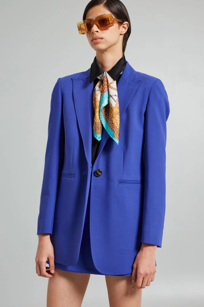 Twill foulard - LIGHT BLUE GREY