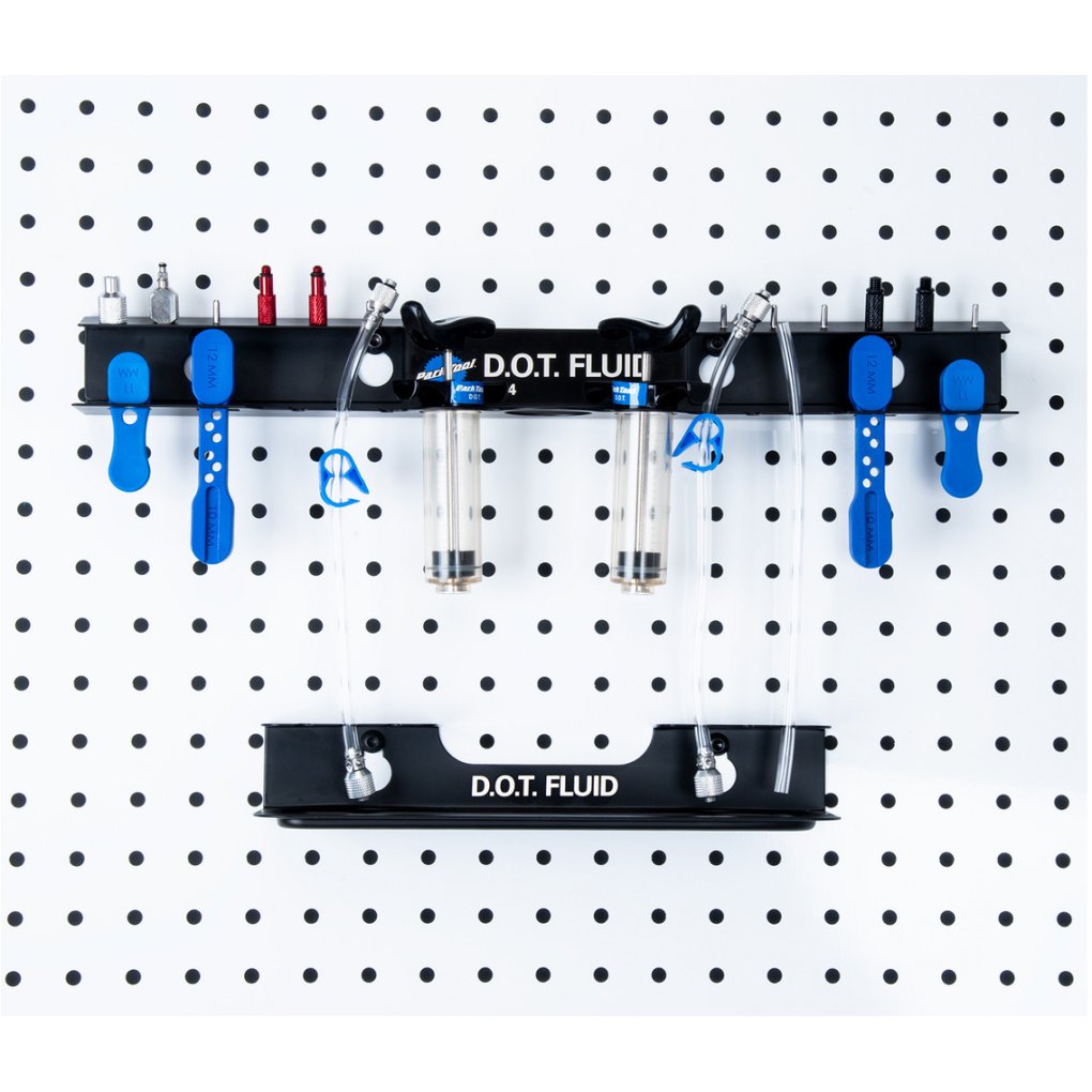Park Tool JH-4 Wall Mounted Bleed Kit Organisator