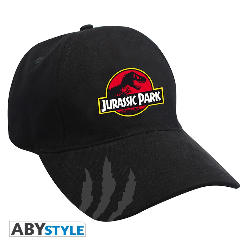 JURASSIC PARK Cap Black Jurassic Logo