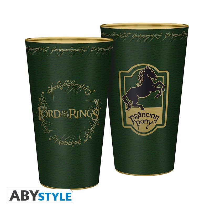 THE LORD OF THE RINGS Premium Large Glass Prancing Pony