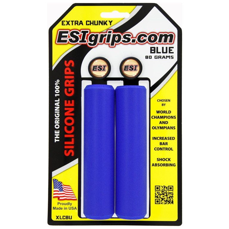 ESI Grips Extra Chunky Handlebar Grips - Blue