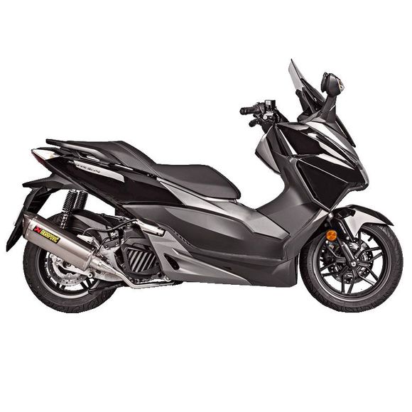 Akrapovic LINE INOX Complete Line Carbon End CapHONDA 125 FORZA 125 - 2017 - 2020Ref: S-H125R5-HRSS / 18102526