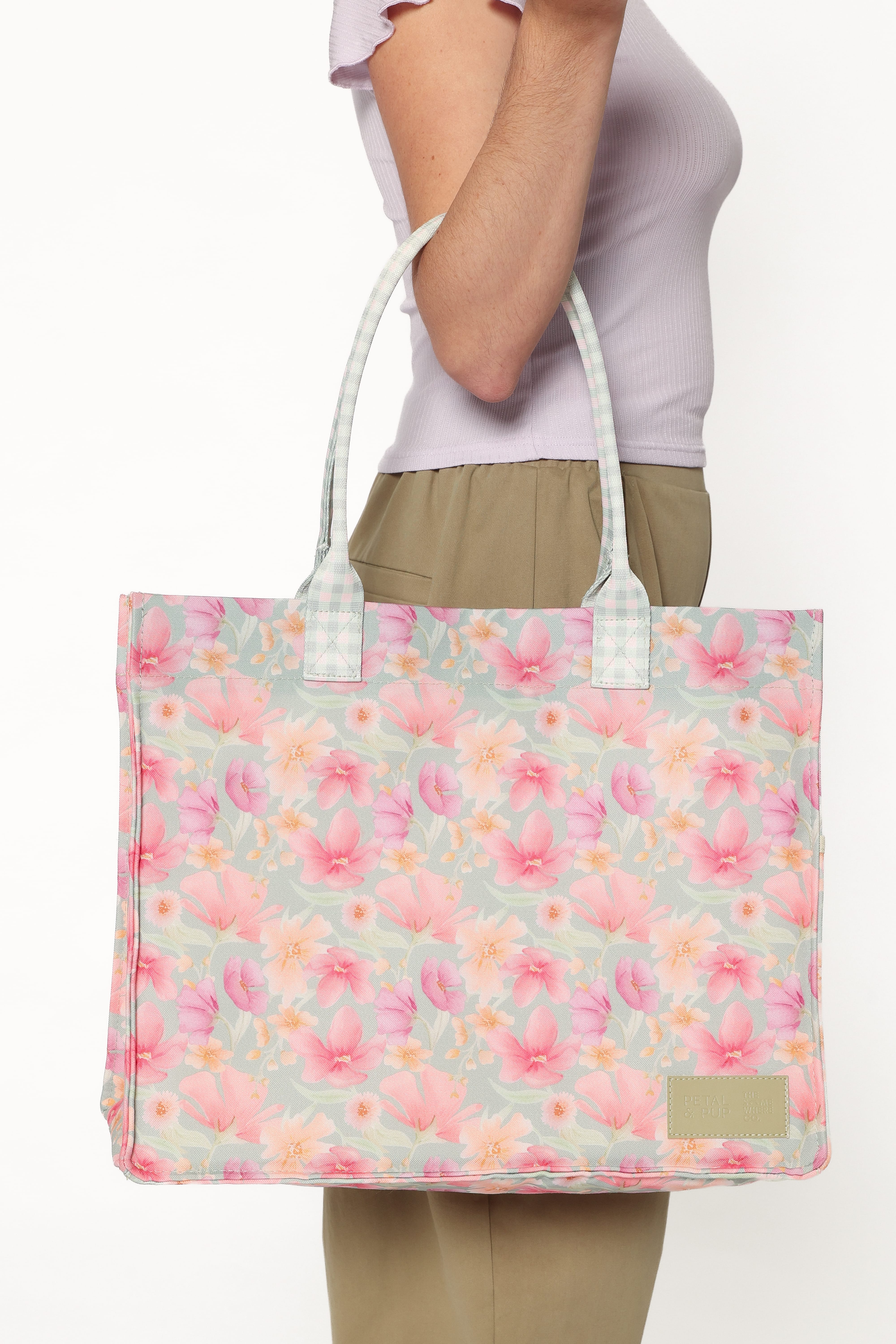 Ultimate Tote Bag - Sage Wildflowers