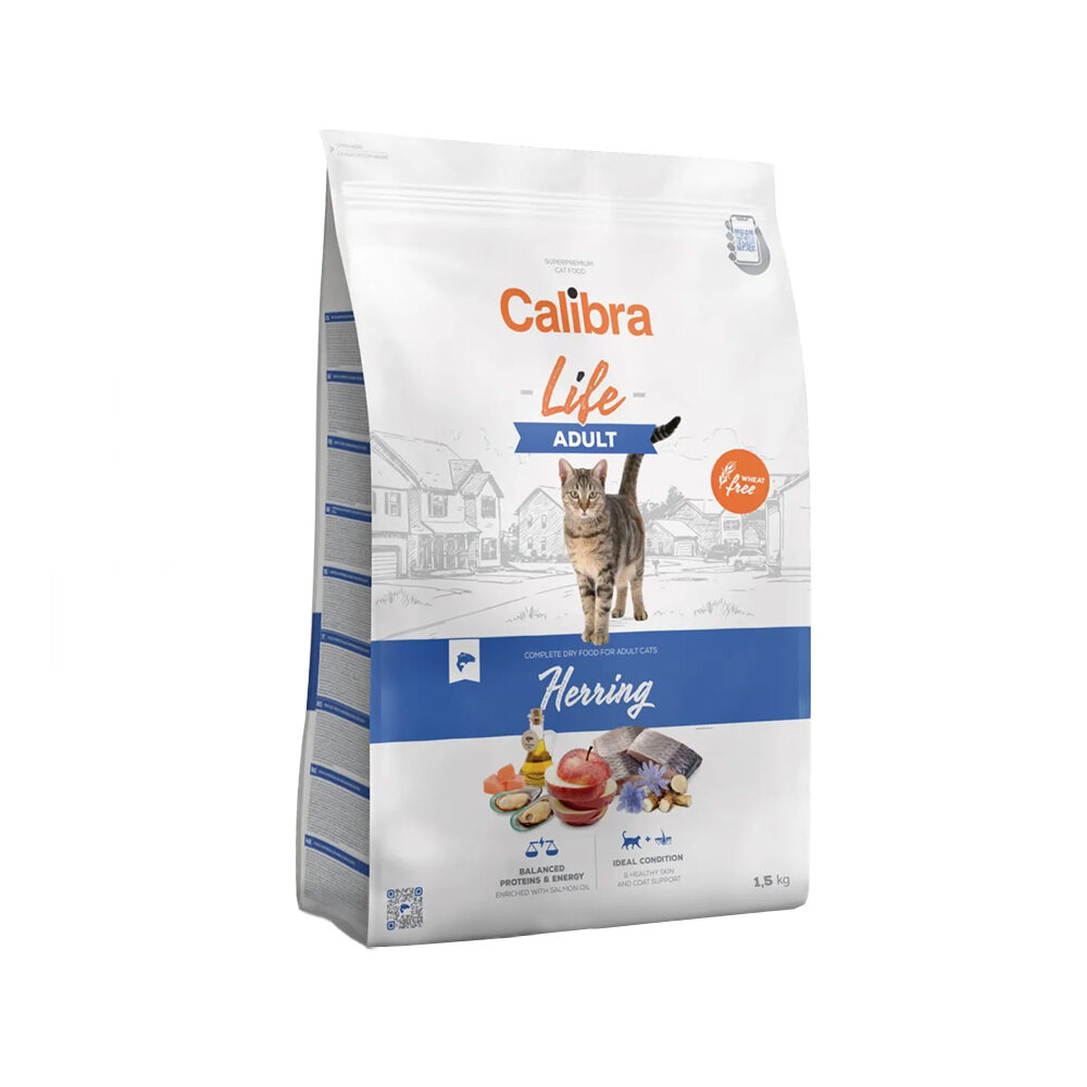 Calibra Cat Life Adult - Herring - 1,5kg