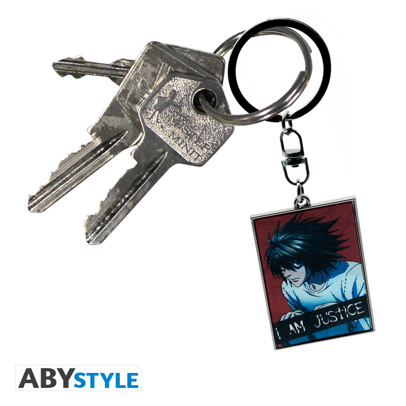 DEATH NOTE Keychain Lenticular Justice