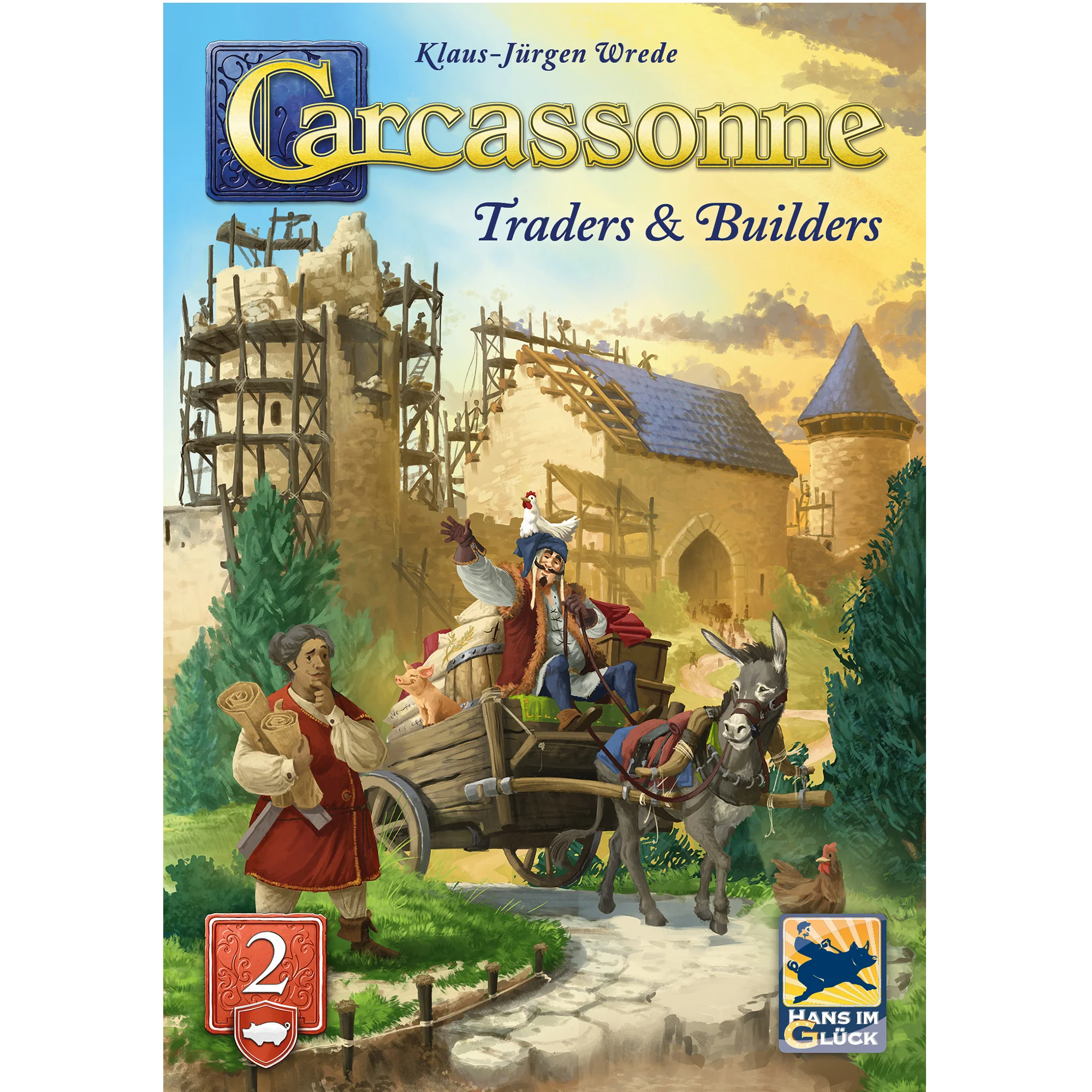 Carcassonne Exp 2: Traders & Builders