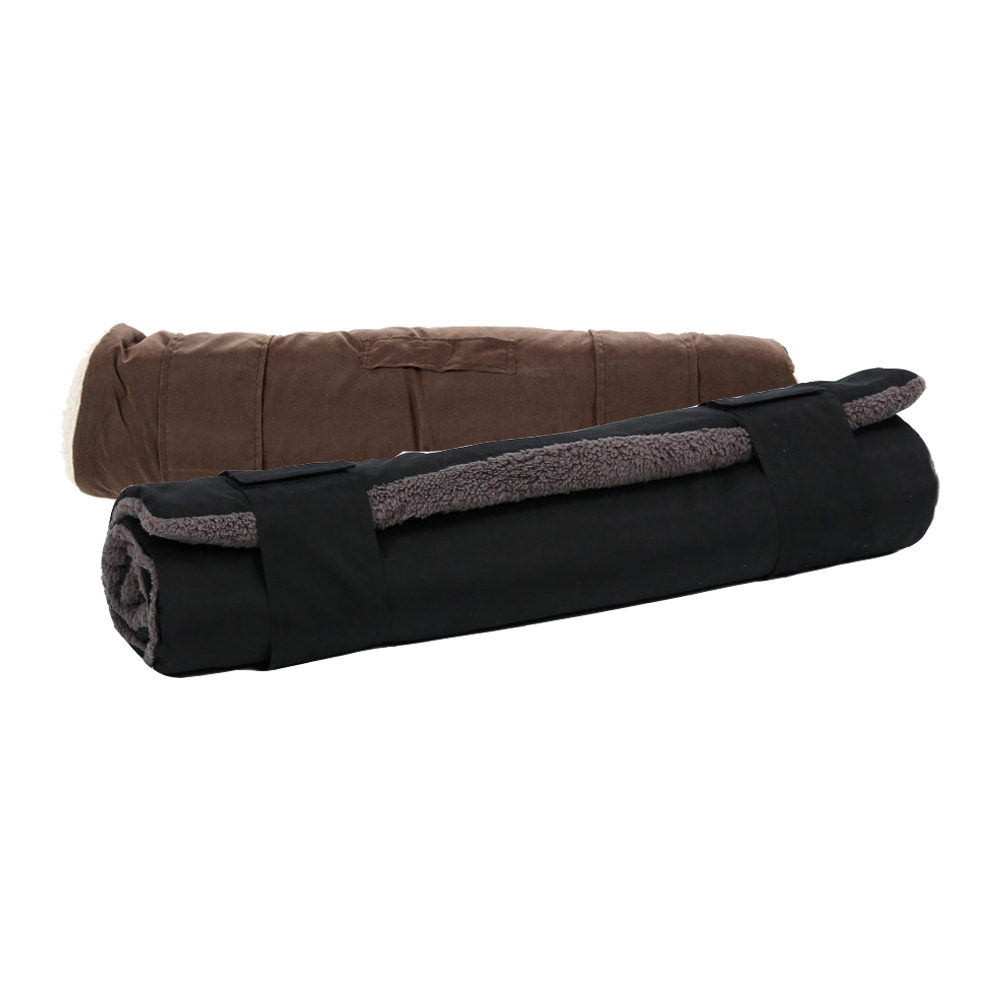 51 Degrees North Sheep Travel Blanket - Grey & Black