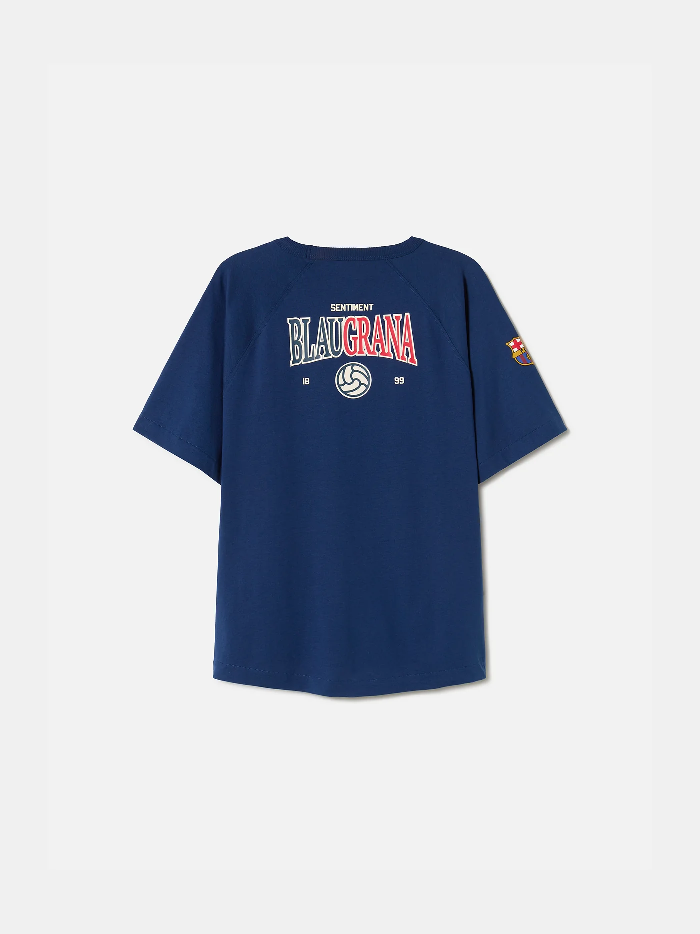 Barça navy blue shirt - Junior