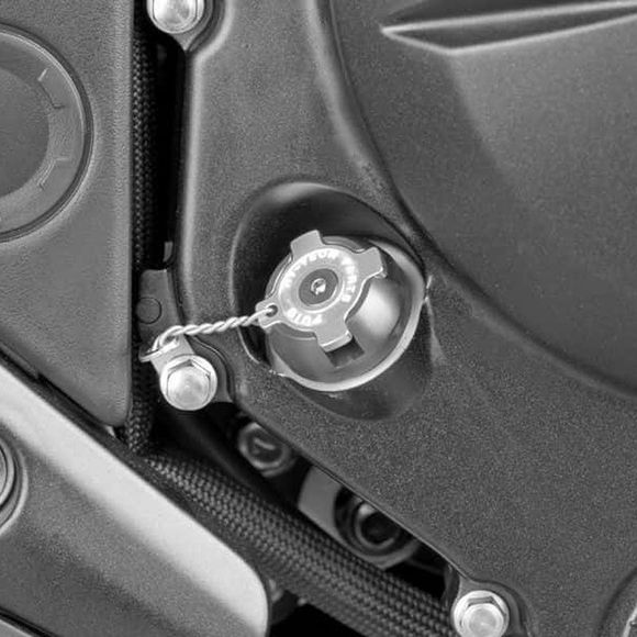 Puig aluminum oil pan plug - greyRef: 6777
