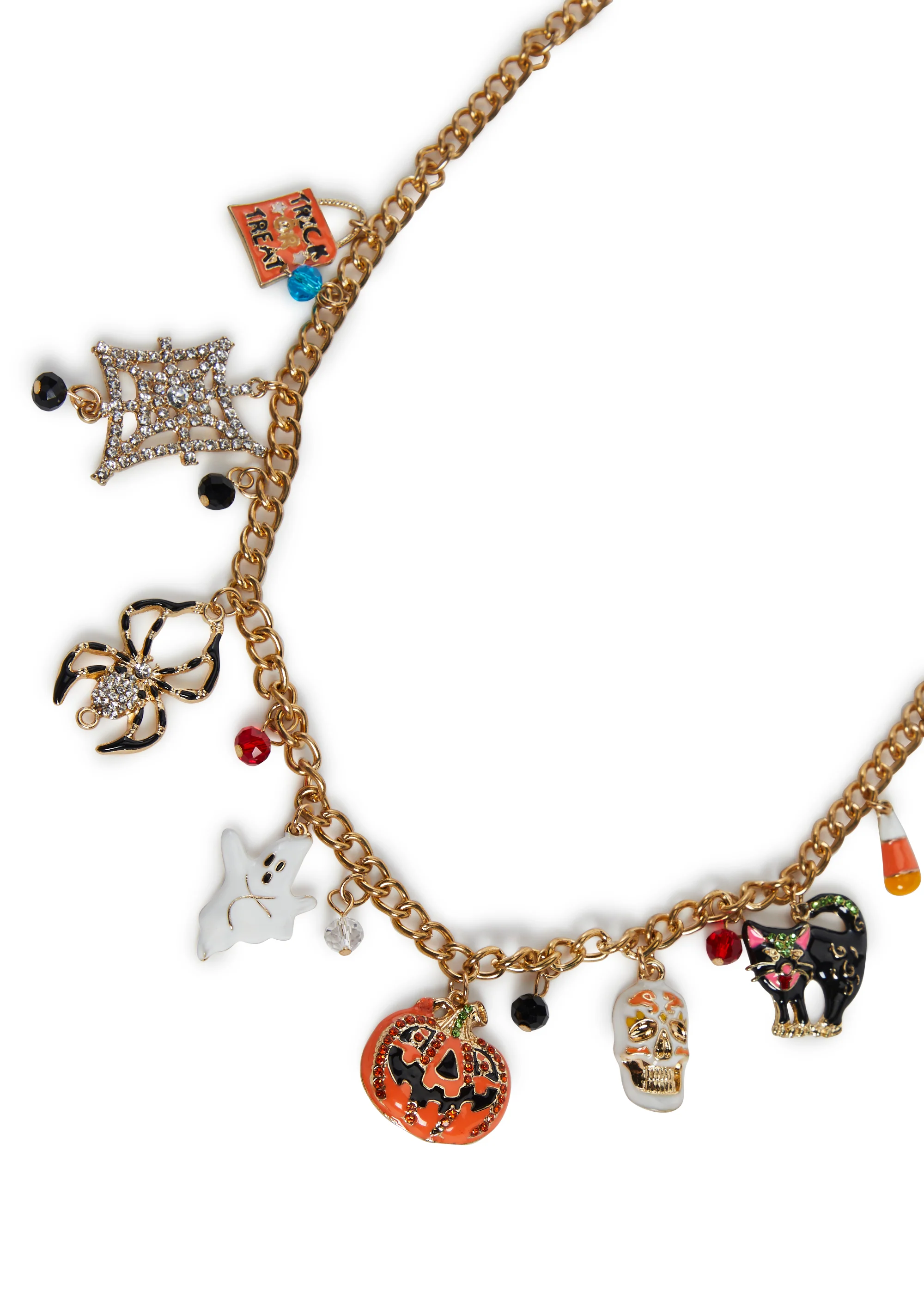 Halloween Spirit Charm Necklace
