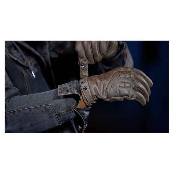 Ls2 Jazz Gloves - Brown / BlackRef: LS1378