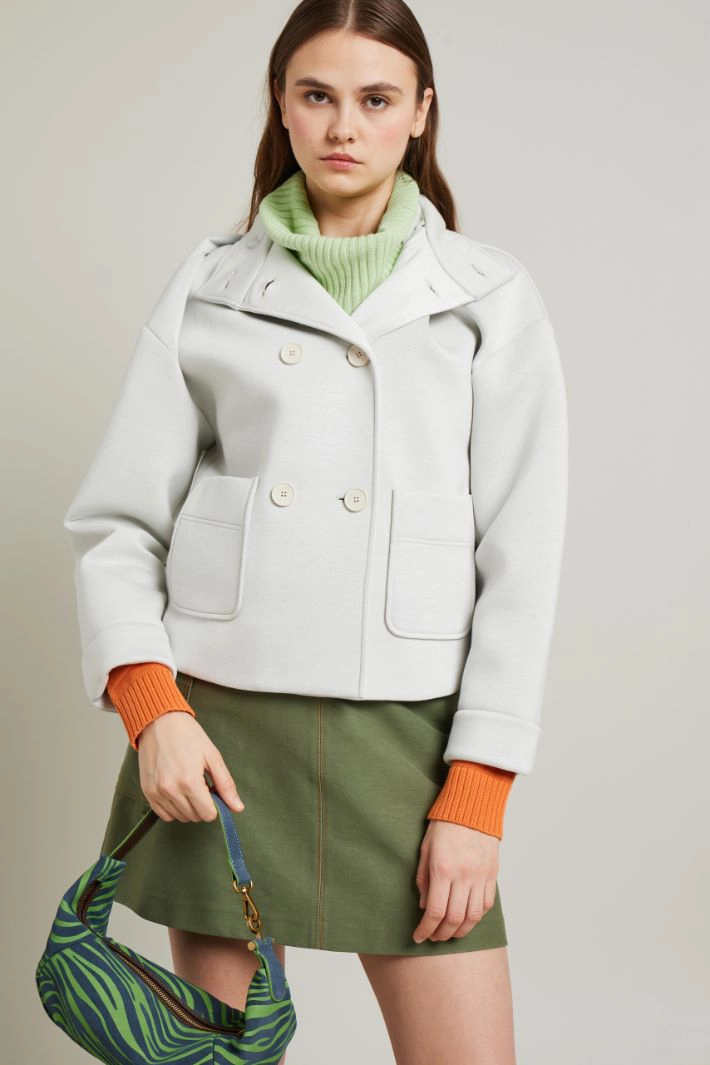 Cashmere neck warmer - GREEN