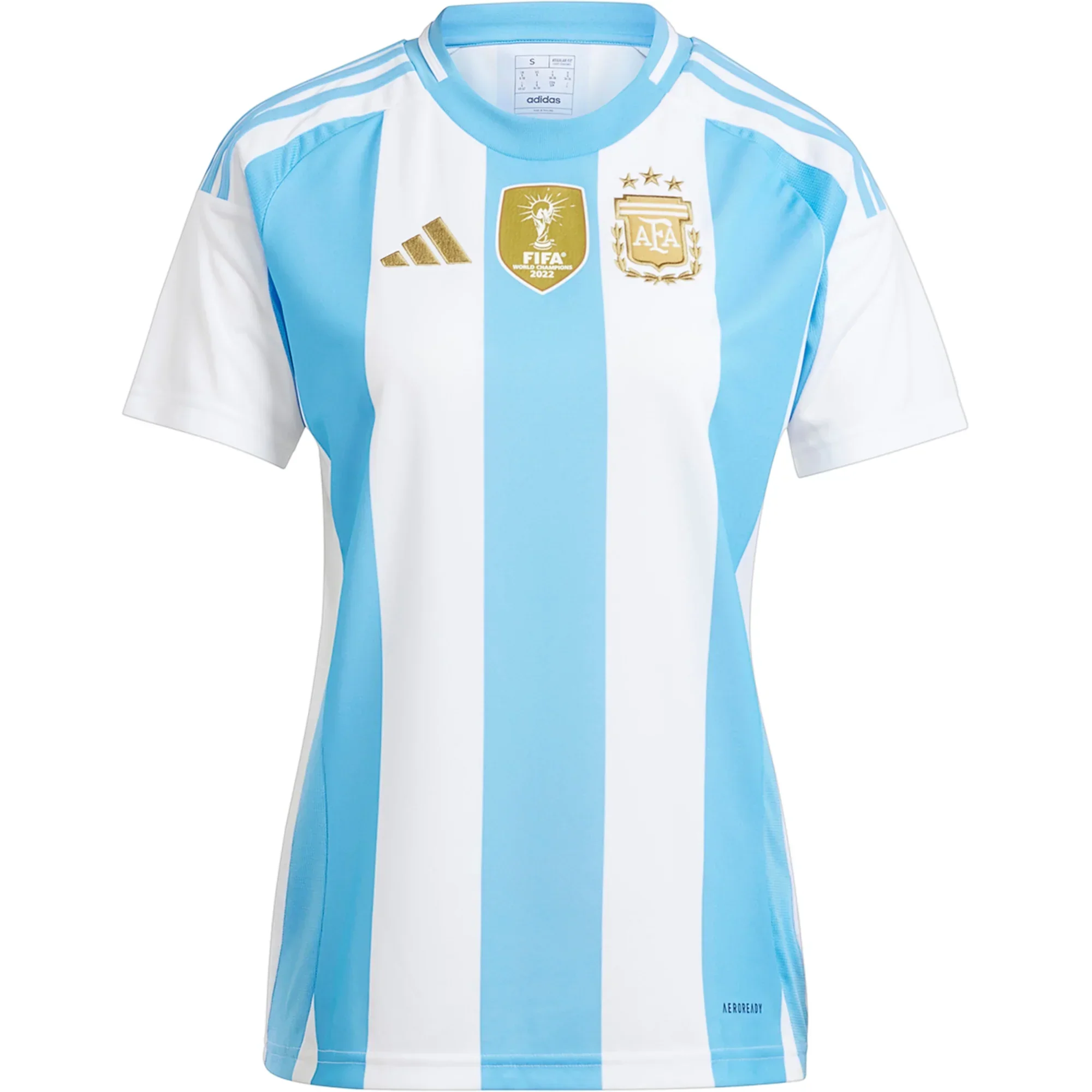 Womens Argentina Home Jersey 24/25 (White/Blue Burst)