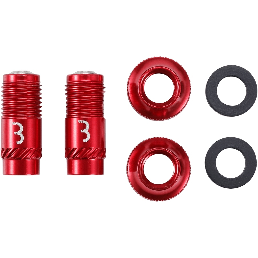 BBB Cycling CoreCap BTI-165 Valve Core - red | 2 Pieces