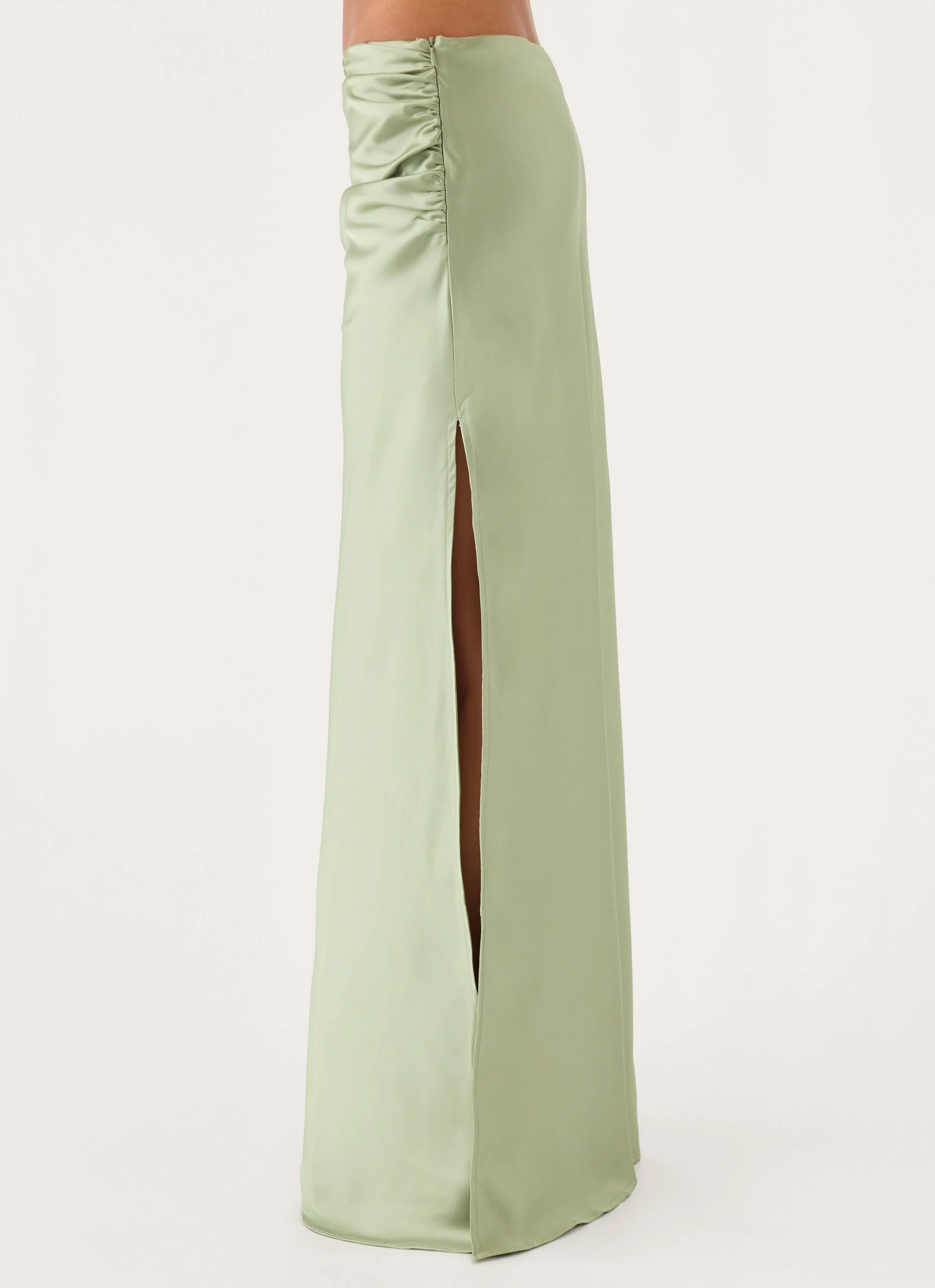 Belle Chime Maxi Skirt - Sage