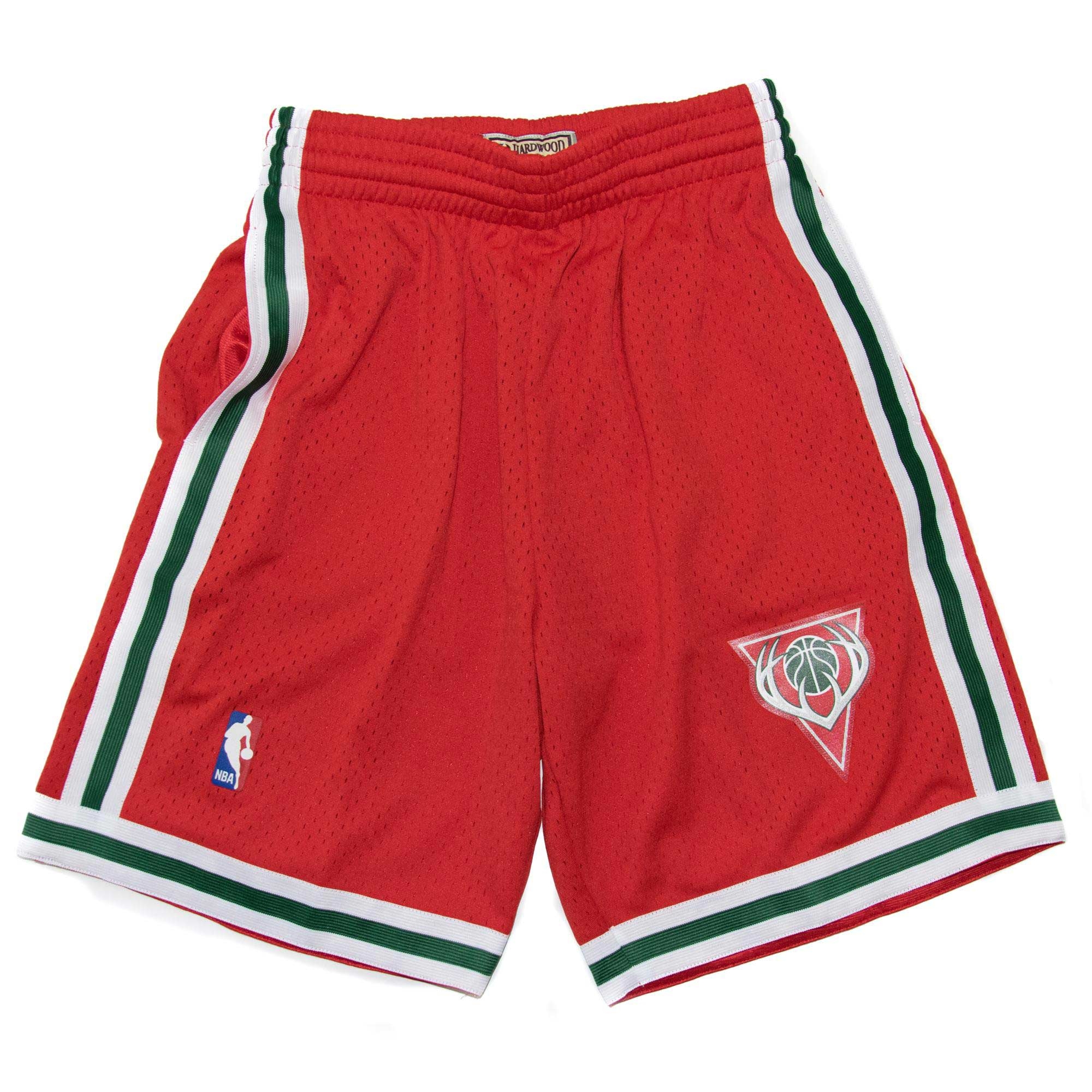 Milwaukee Bucks 2008-09 Mitchell & Ness Swingman NBA Shorts Red