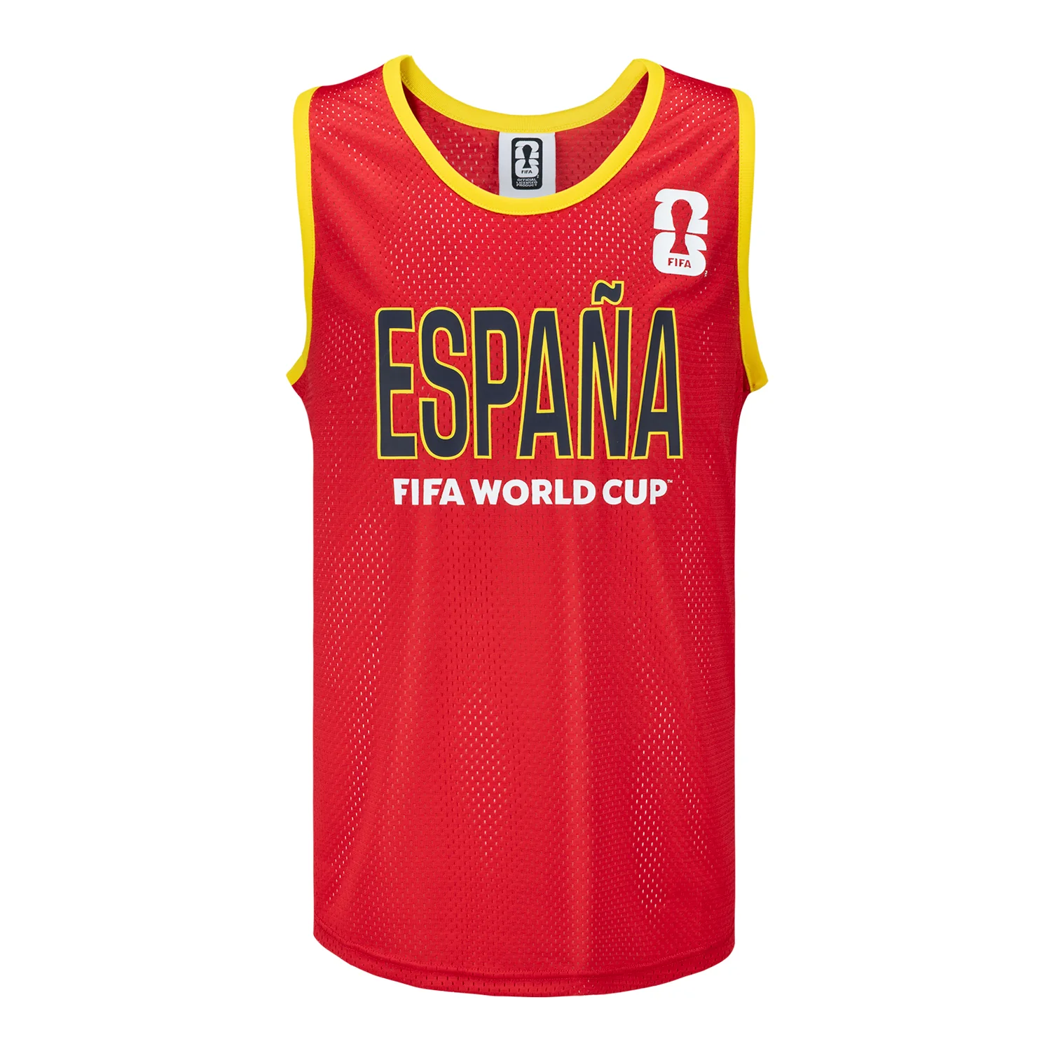 2026 Soccer Fan Collection Spain Basketball Jersey - Unisex