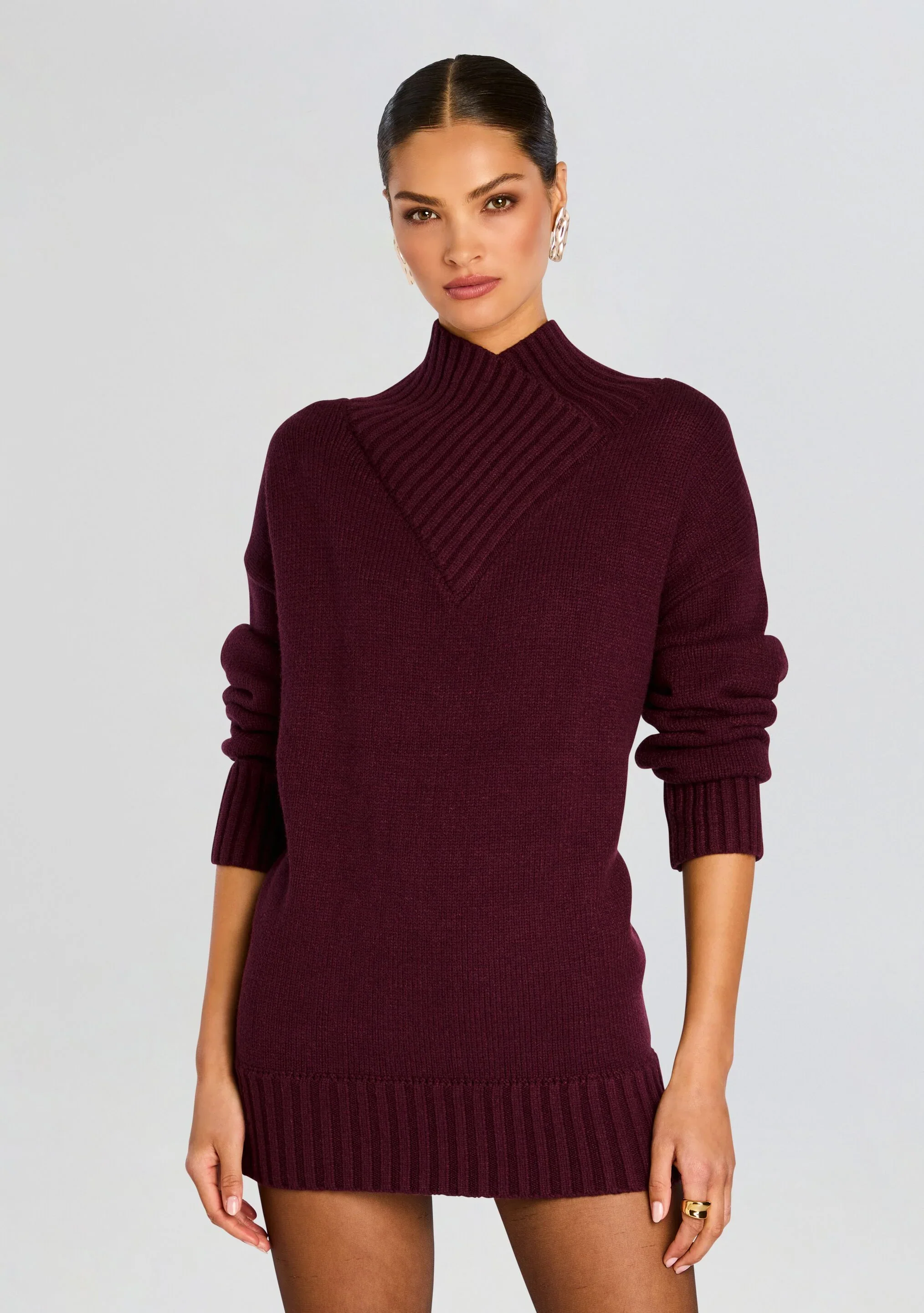Dessa Chunky Knit Sweater Dress