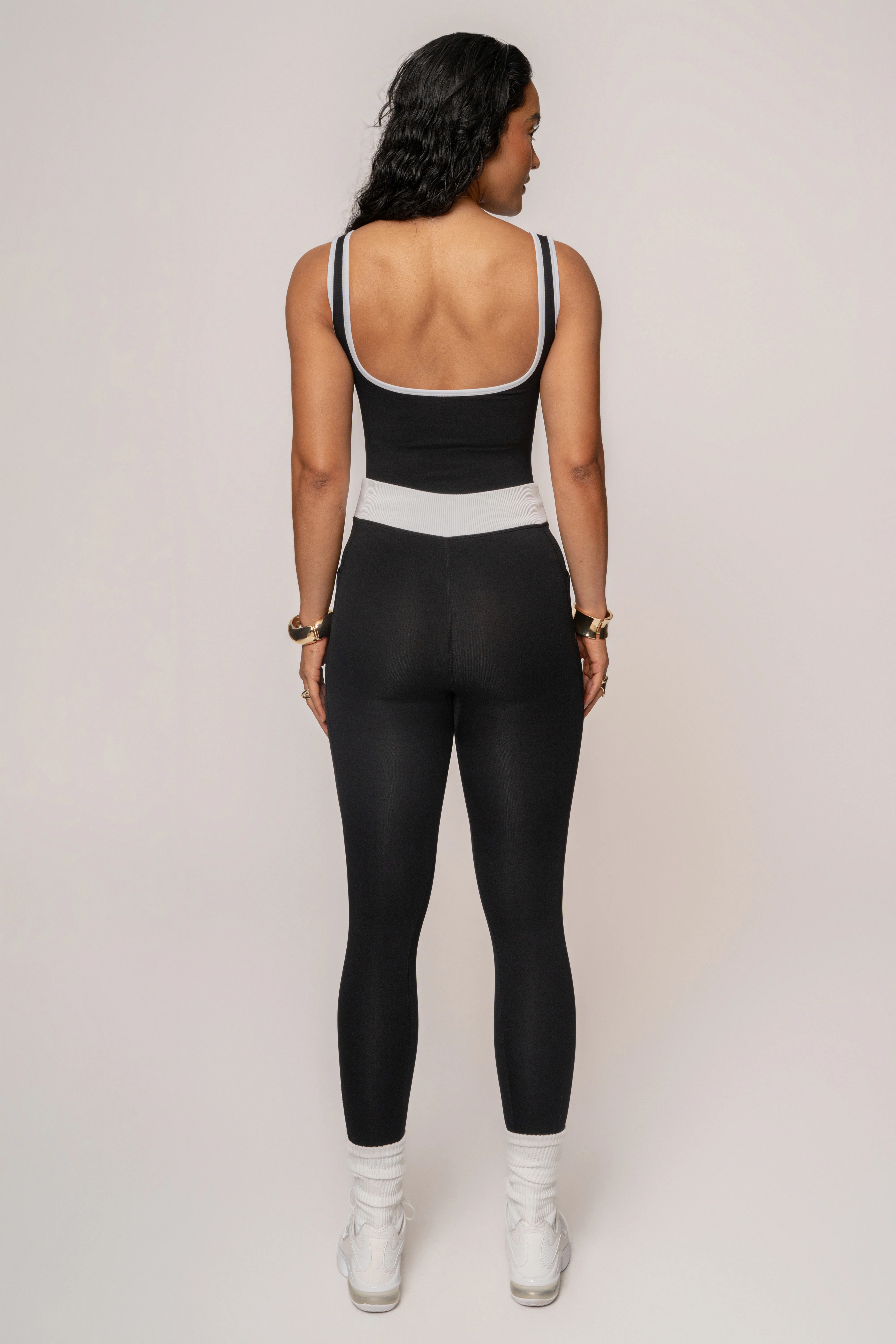 Black/White Revive Bodysuit