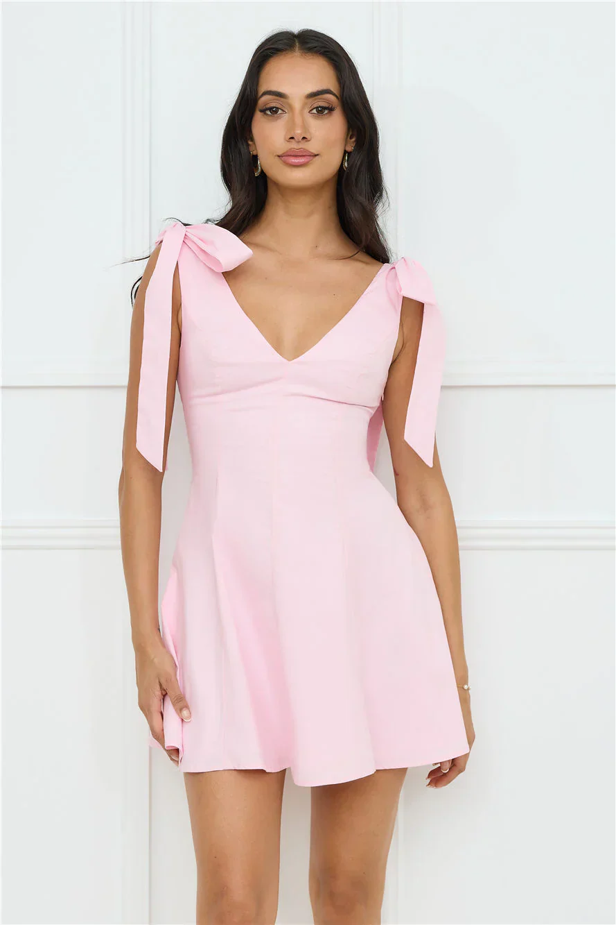Pretty In Power Mini Dress Pink