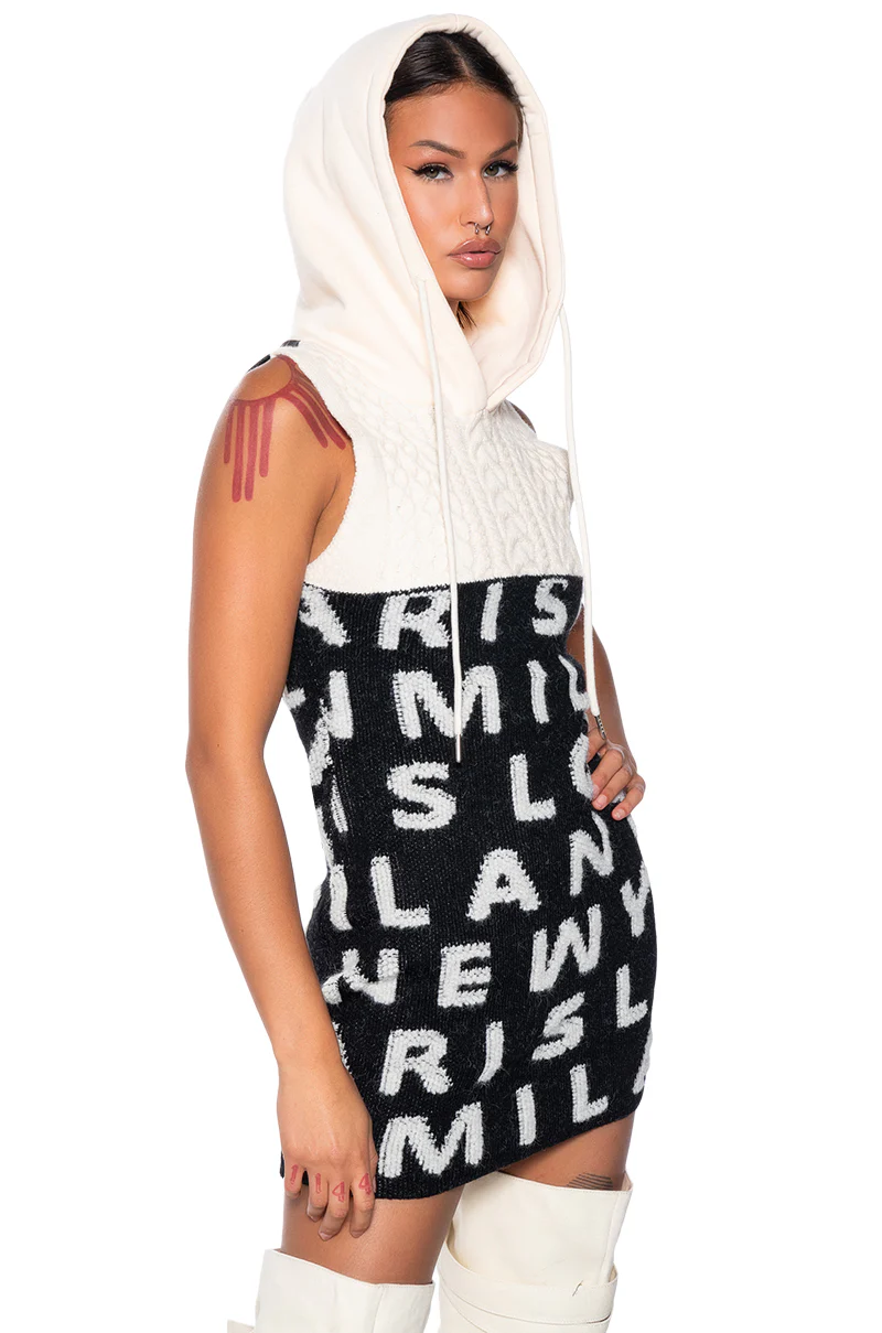 Abc'S Knit Mini Dress