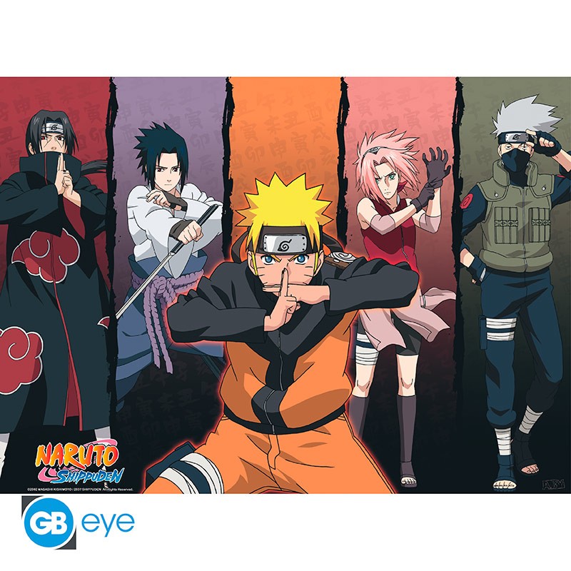 NARUTO SHIPPUDEN Poster Shippuden Group 1 - Abystyle