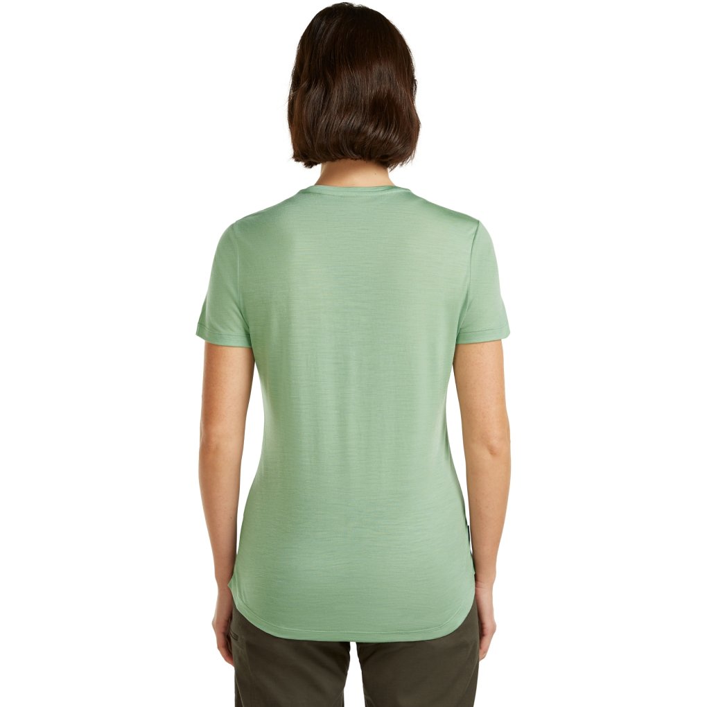 Icebreaker Merino 125 Cool-Lite™ Sphere III Short Sleeve Tee Women - Seaglass